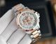 Best Replica Longines Black Mesh Face Rose Gold Quartz Watch (3)_th.jpg